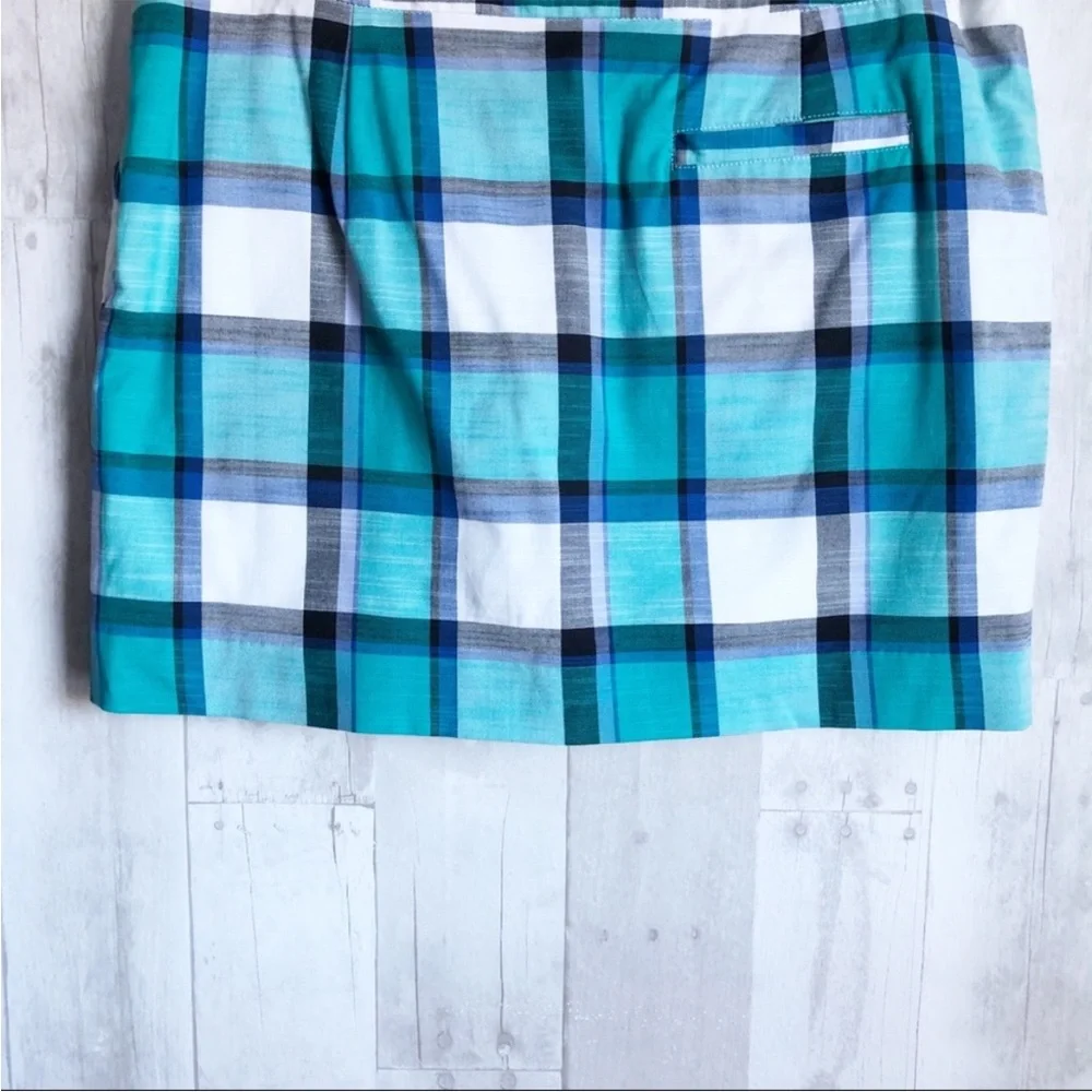 Loudmouth Bushwood Blue Plaid Golf Skort - Picture 6 of 6